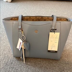 Elegant Blue Tote Bag